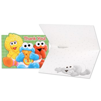 Sesame Street 1st Birthday Thank You Cards (8 count)