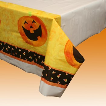 Halloween Party Plastic Tablecover