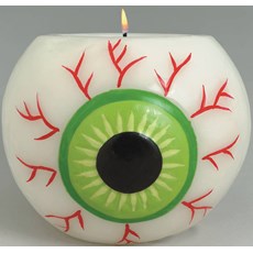 Glowing Molded Eyeball Candle