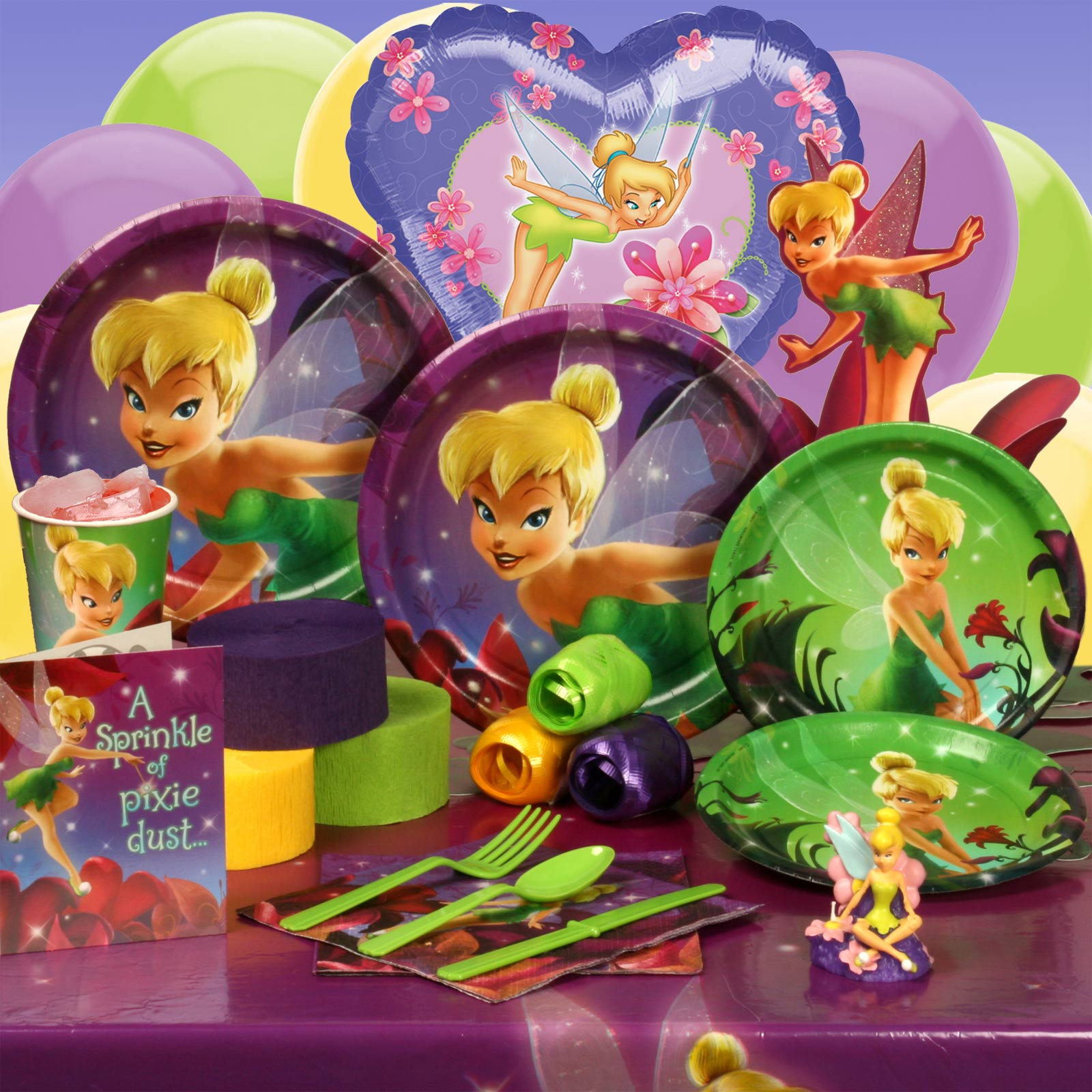 Tinker Bell Deluxe Party Kit