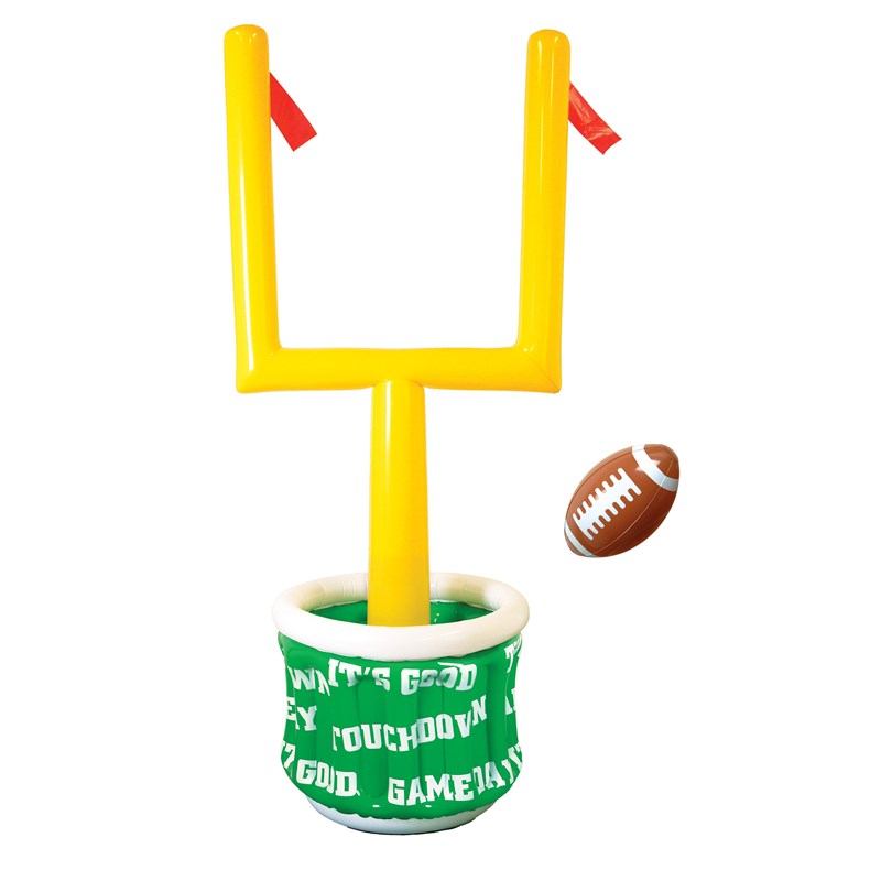 6 Inflatable Goal Post Cooler with Football for the 2022 Costume season.