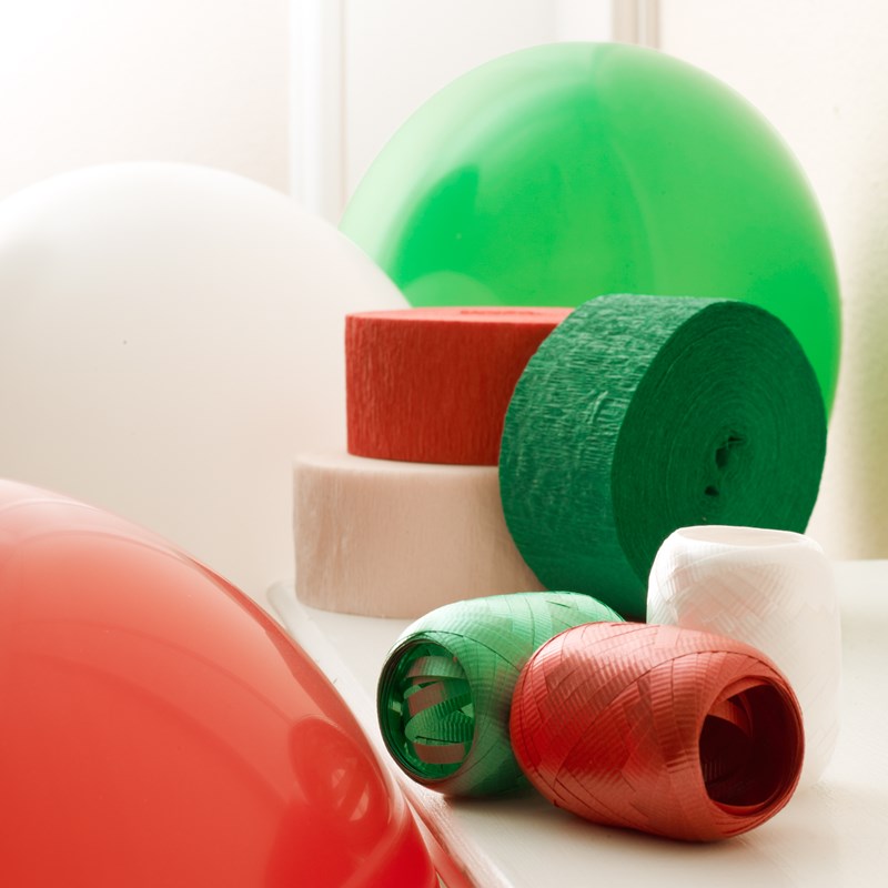Red, Green and White Decorating Kit for the 2022 Costume season.