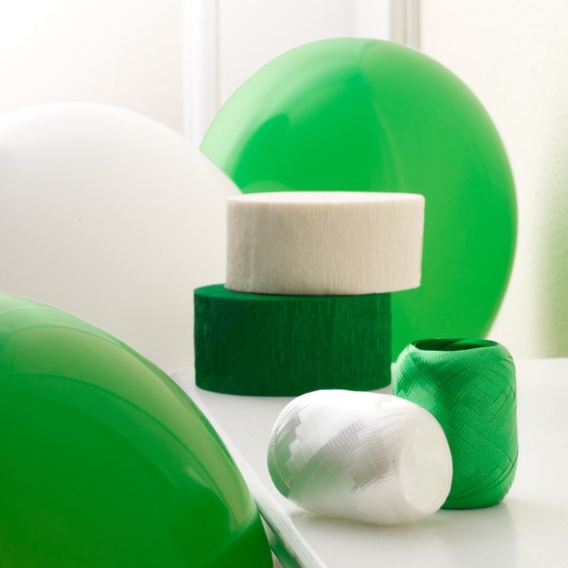 Green and White Decorating Kit for the 2022 Costume season.