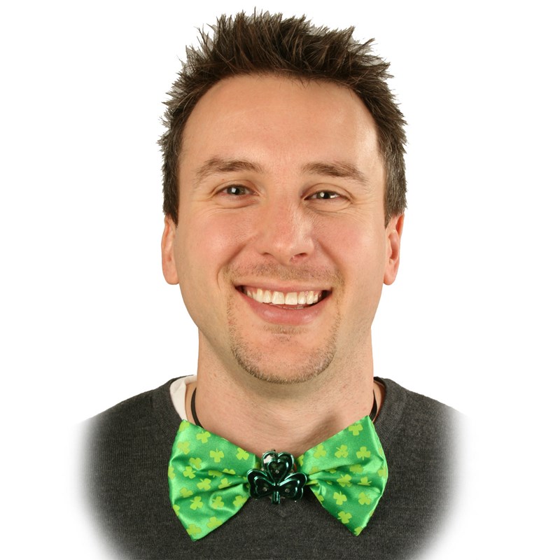 St. Patricks Day Light Up Bow Tie for the 2022 Costume season.