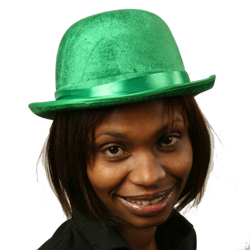 Green Felt Derby Hat for the 2022 Costume season.