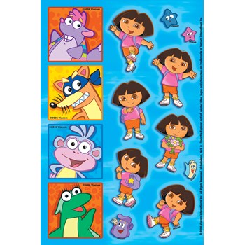 Dora & Friends Stickers (2 count)