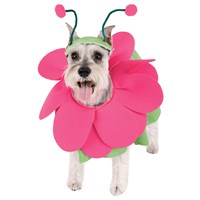 pink Flower dog costume