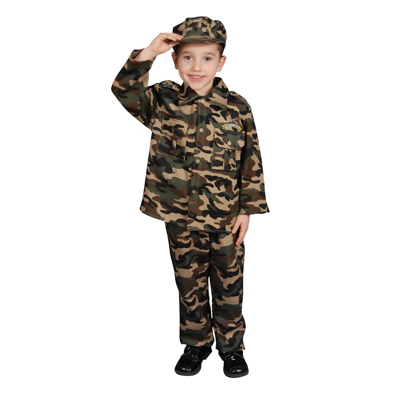 Military Officer Toddler  and  Child Costume for the 2022 Costume season.