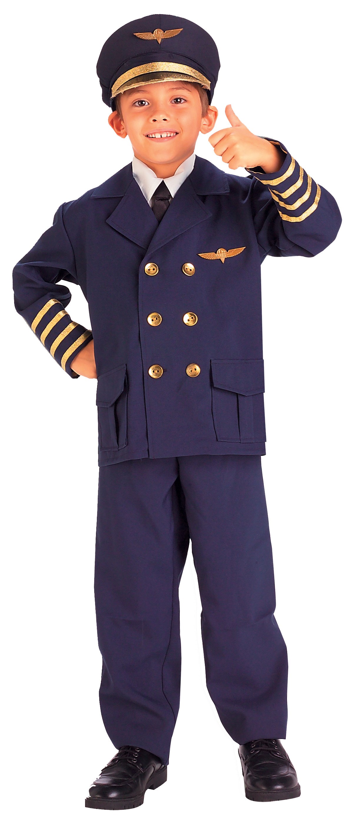 Airline Pilot Child Costume