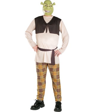 Shrek The Third Shrek Adult Plus Costume