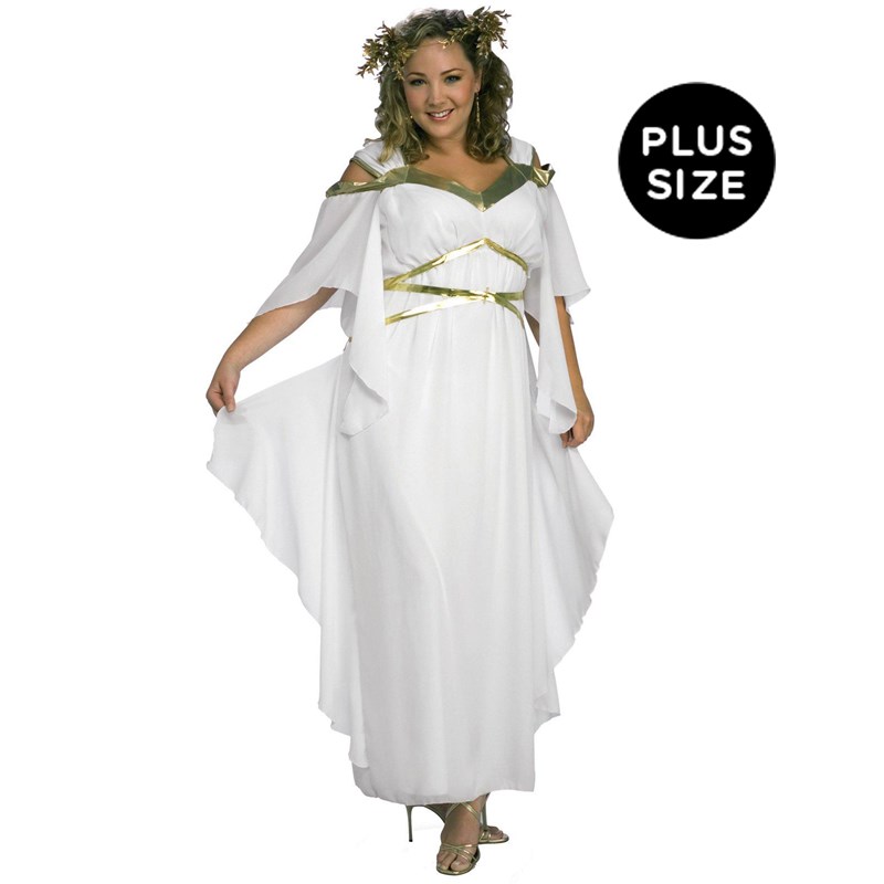 Roman Goddess Adult Plus Costume for the 2022 Costume season.