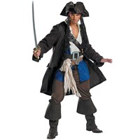 Pirates of the Carribean Captain Jack Sparrow Adult Costume