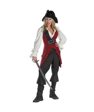 Pirates of the Caribbean - Elizabeth Pirate Deluxe Adult Costume