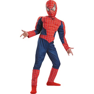 Baby Spider Halloween Costume on Spider Man   Spider Man 3 Deluxe Complete Child Costume Halloween