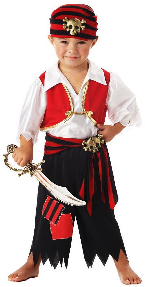 Ahoy Matey! Pirate Toddler Costume