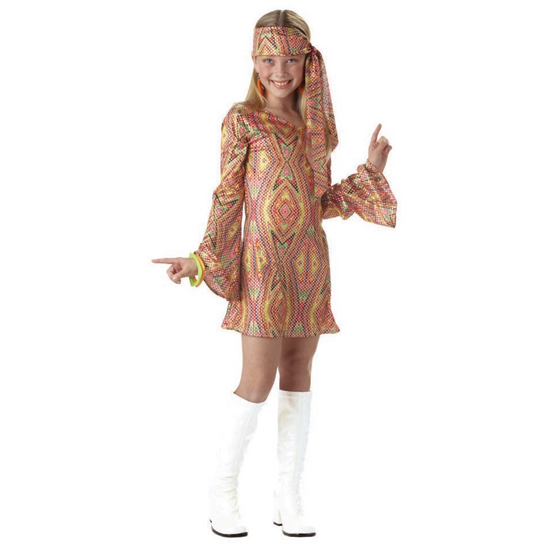 Disco Dolly Child Costume for the 2022 Costume season.