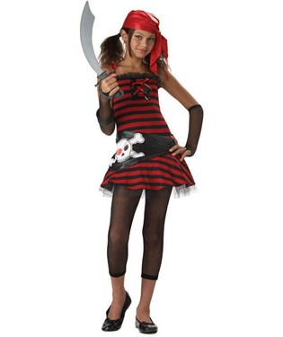 Pirate Girl Tween Costume