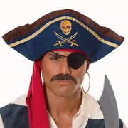 Pirate Hat Blue