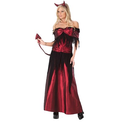 Red Devil Sorceress Adult Costume