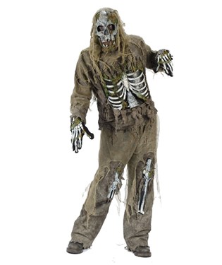 Skeleton Zombie Adult Costume