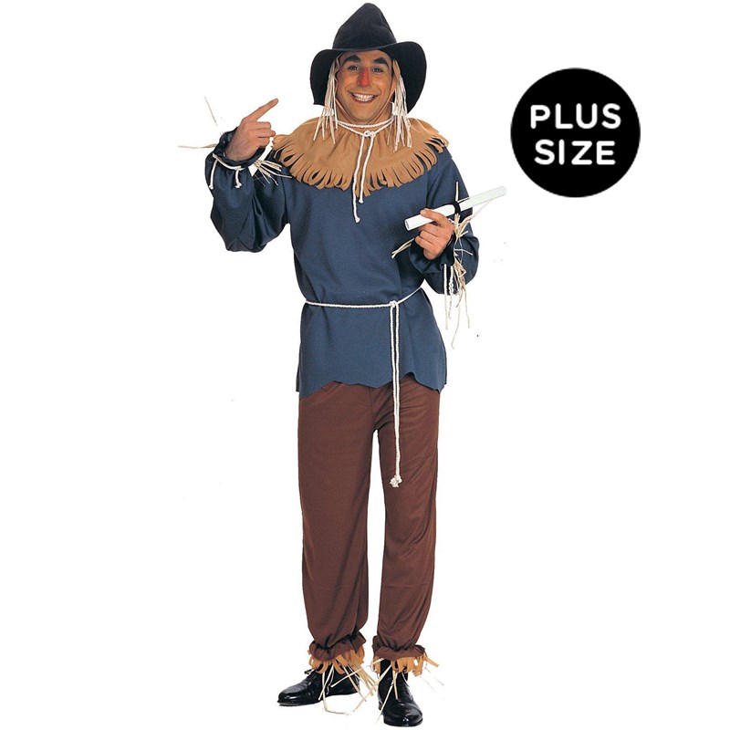 The Wizard of Oz   Scarecrow Adult Plus Costume for the 2022 Costume season.