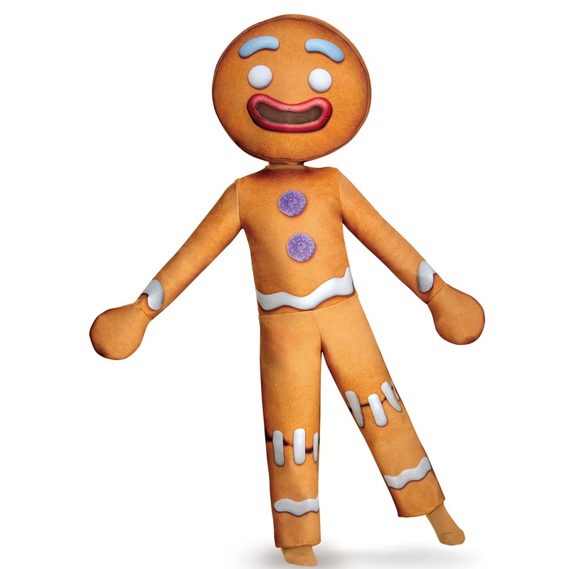 Shrek Gingerbread Man Child Costume for the 2022 Costume season.