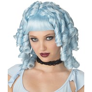 Ghost Doll Wig Lt. Blue Adult