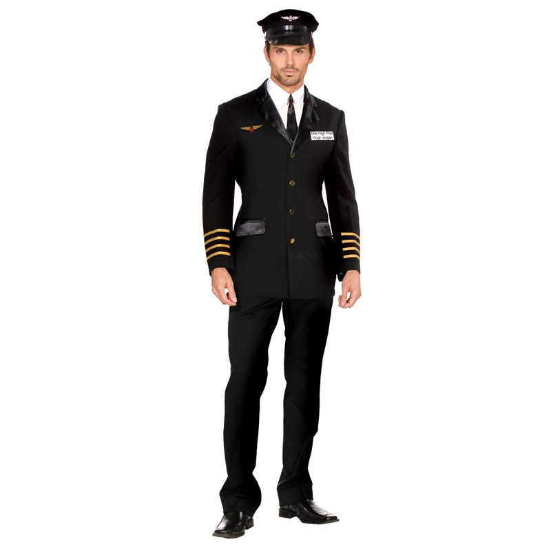 Mile High Pilot Hugh Jorgan Adult Costume for the 2022 Costume season.