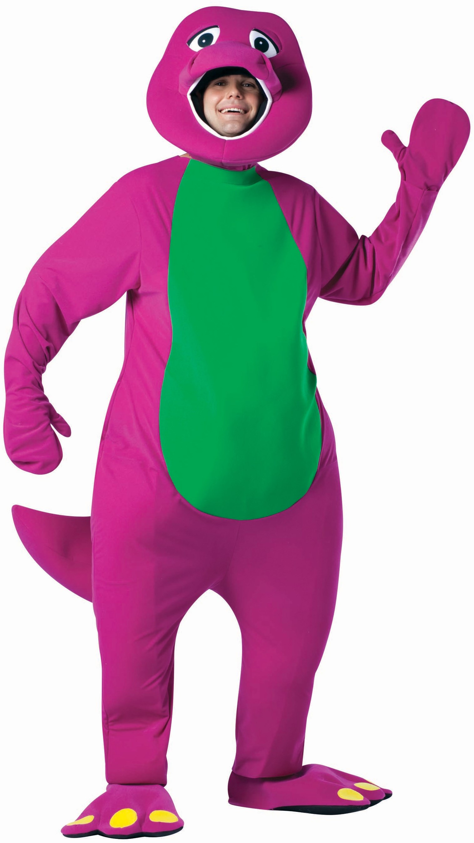 Barney Adult Costume
