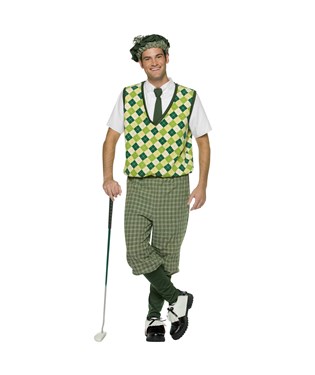Old Tymer Golfer Adult Costume