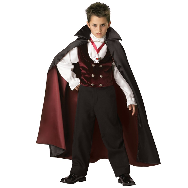 Gothic Vampire Elite Collection Child Costume for the 2022 Costume season.