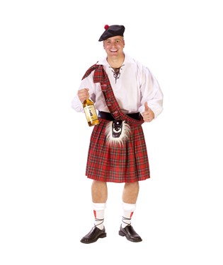 Big Shot Scot Adult Costume