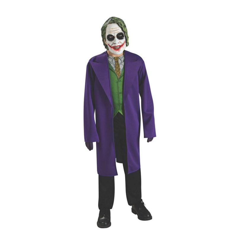 Batman Dark Knight The Joker Tween Costume for the 2022 Costume season.
