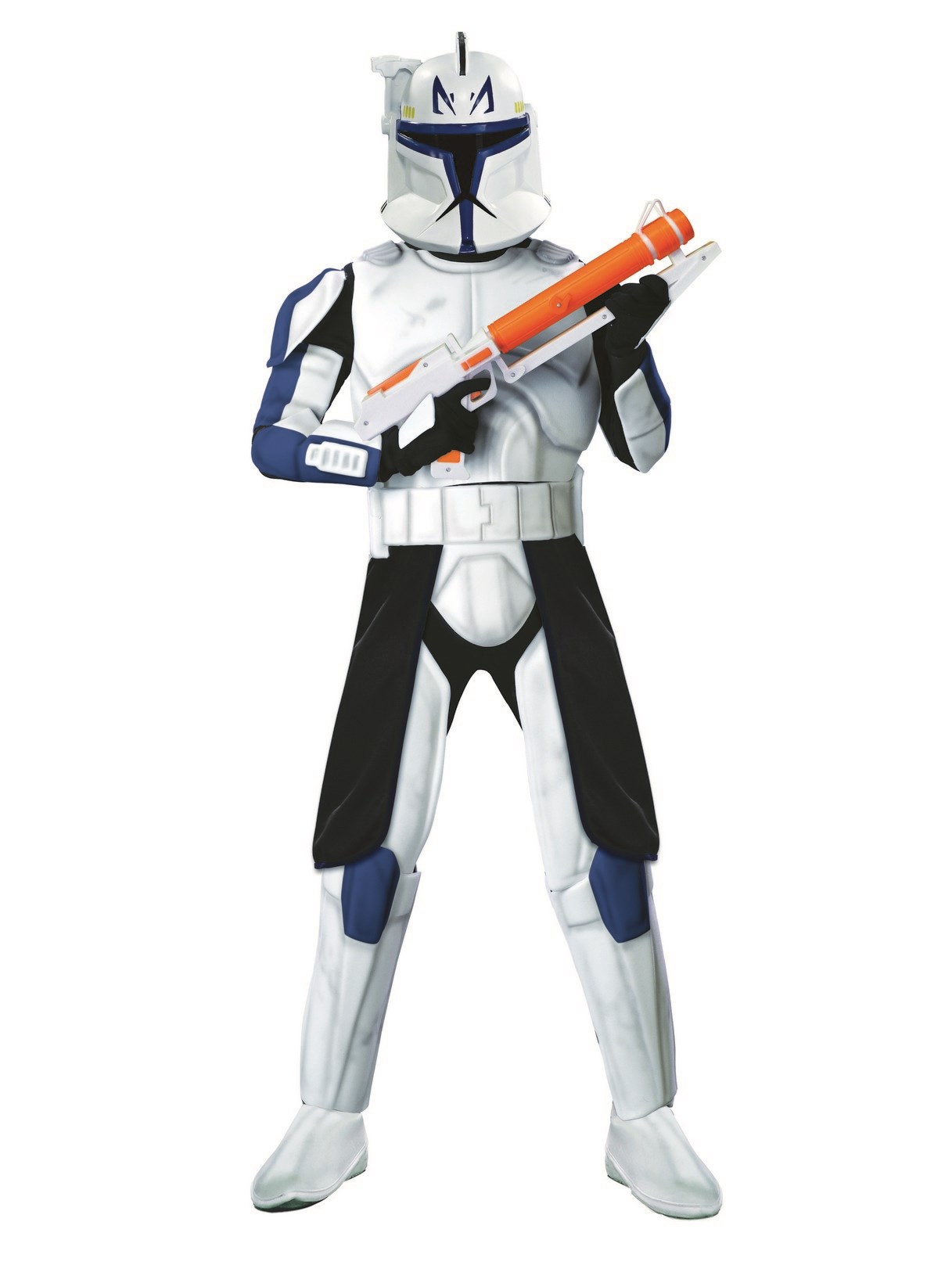 Star Wars Animated Deluxe Clone Trooper Captain Rex Adult Costume