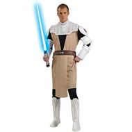 Star Wars Clone Wars Deluxe Obi Wan Kenobi Adult Costume
