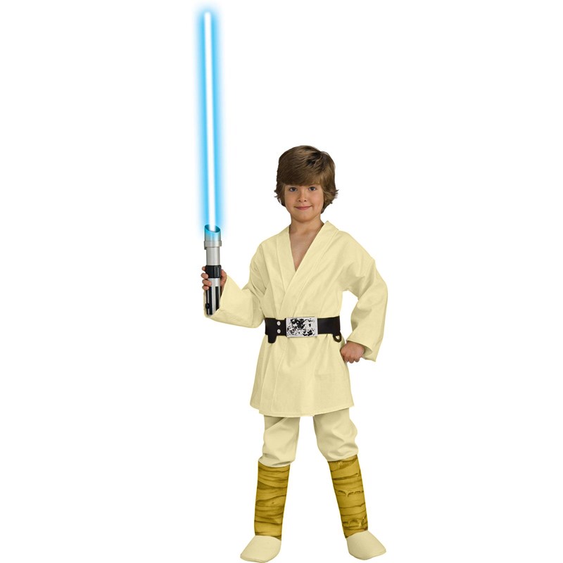 Star Wars Luke Skywalker Deluxe Child Costume for the 2022 Costume season.