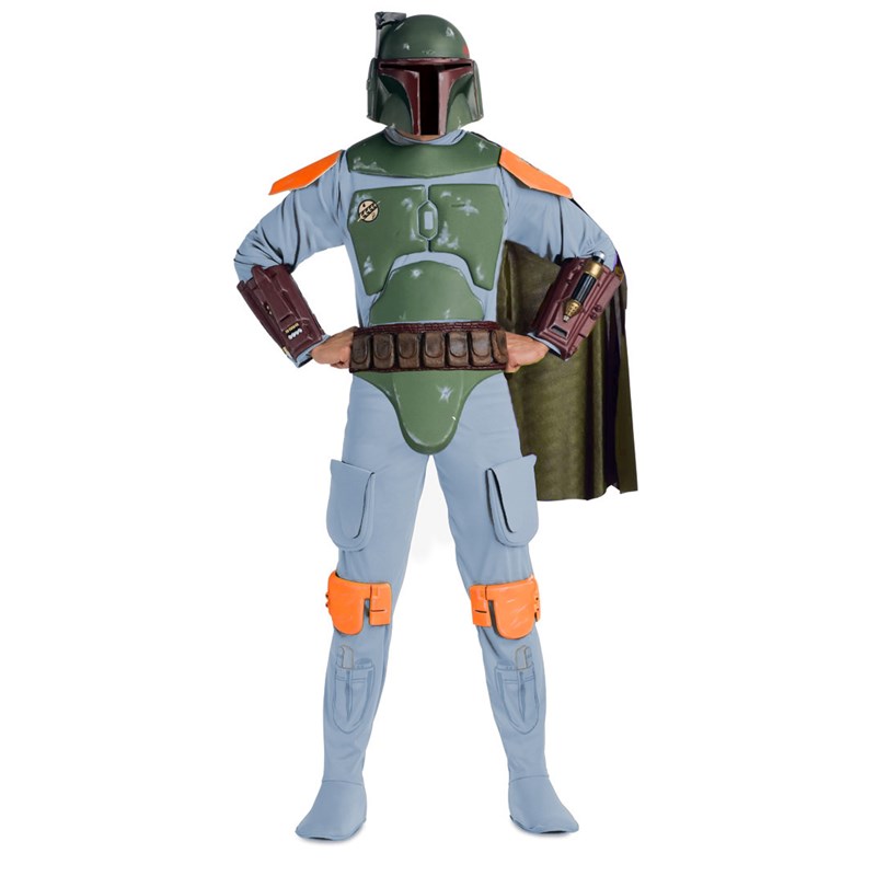 Star Wars Boba Fett Deluxe Adult Costume for the 2022 Costume season.