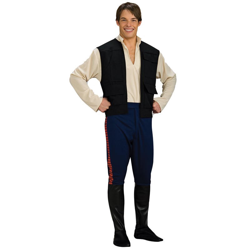 Star Wars Deluxe Han Solo Adult Costume for the 2022 Costume season.