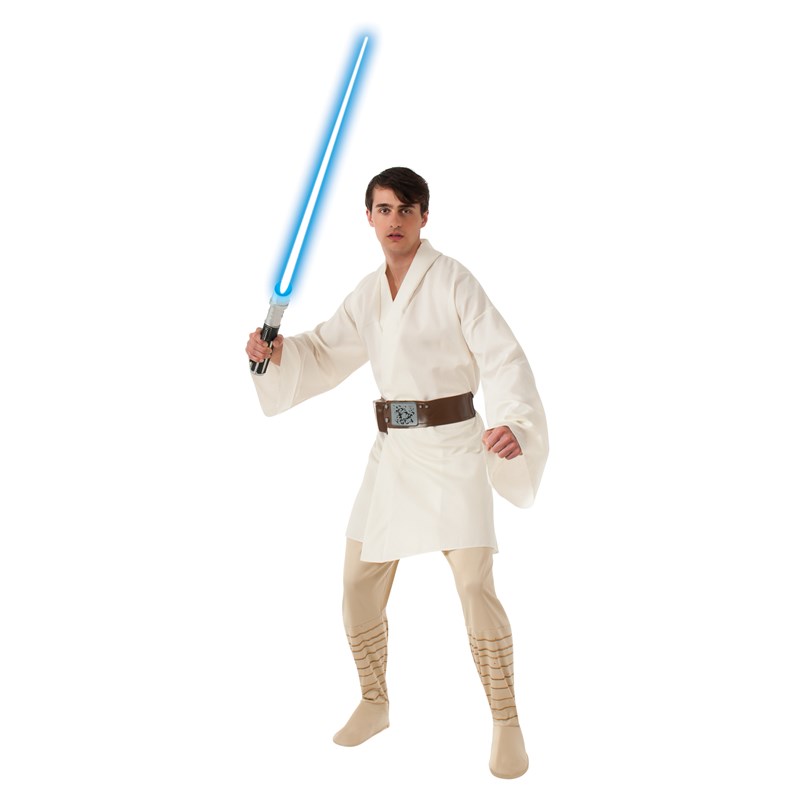 Star Wars Deluxe Luke Skywalker Adult Costume for the 2022 Costume season.