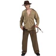 Indiana Jones Deluxe Muscle Chest Indiana Adult Costume