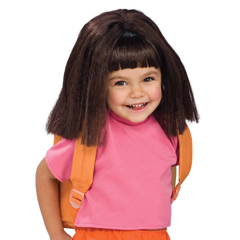 Dora The Explorer Dora Wig Child for the 2022 Costume season.