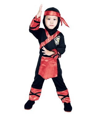 Fire Ninja Toddler Costume