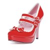 Dottie Red and White Adult Shoes