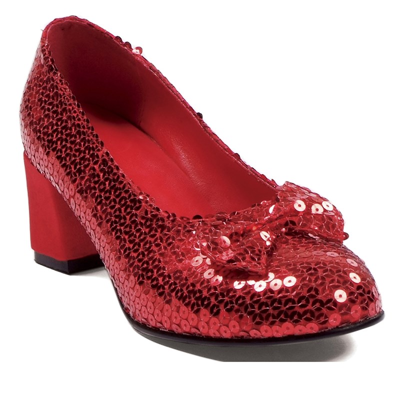 Judy Sequin (Red) Adult Shoes for the 2022 Costume season.