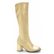 Gold Gogo Boots Adult
