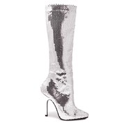 Tin Silver Adult Boots