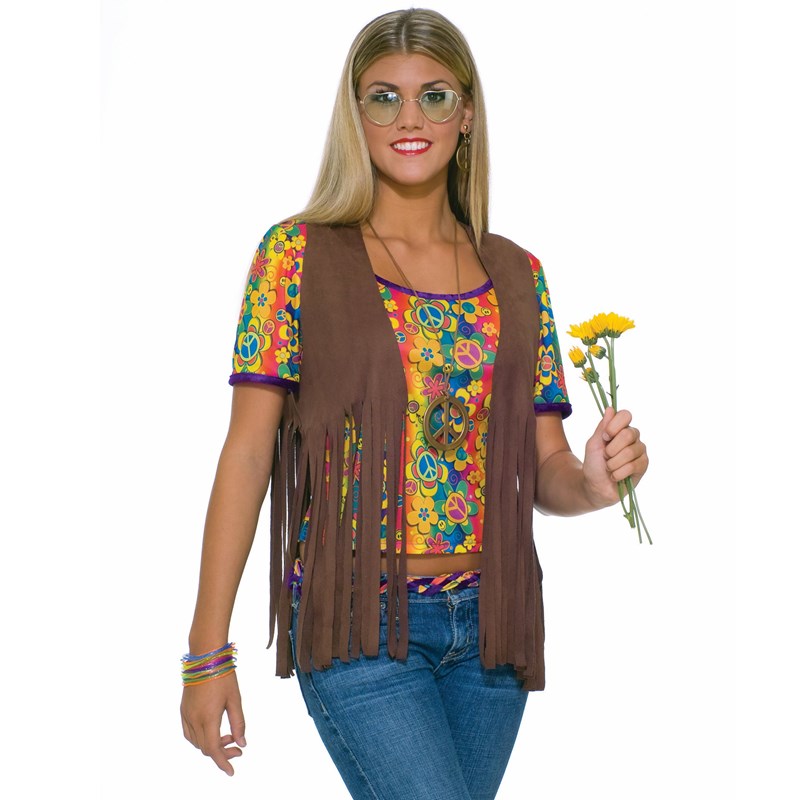 Hippie Vest Adult Costume for the 2022 Costume season.