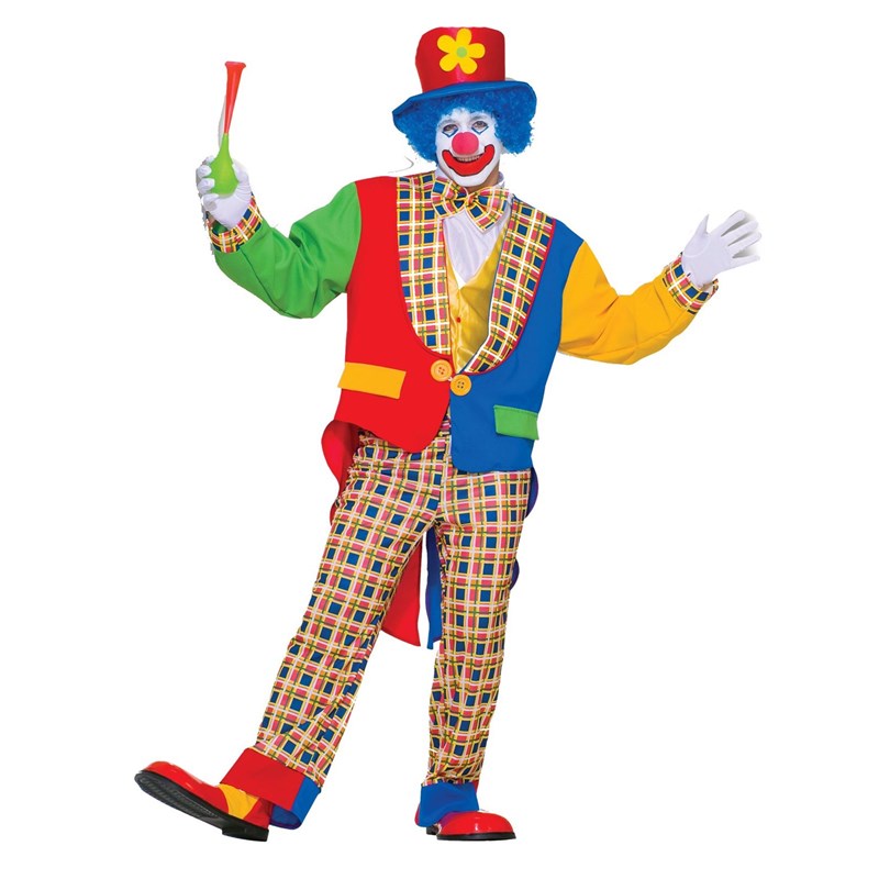 Clown on The Town Adult Costume for the 2022 Costume season.