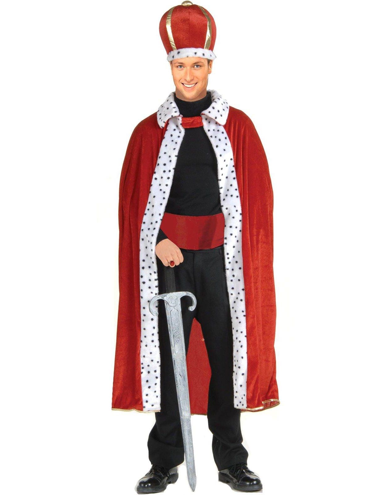 King Robe & Crown Adult Costume Kit
