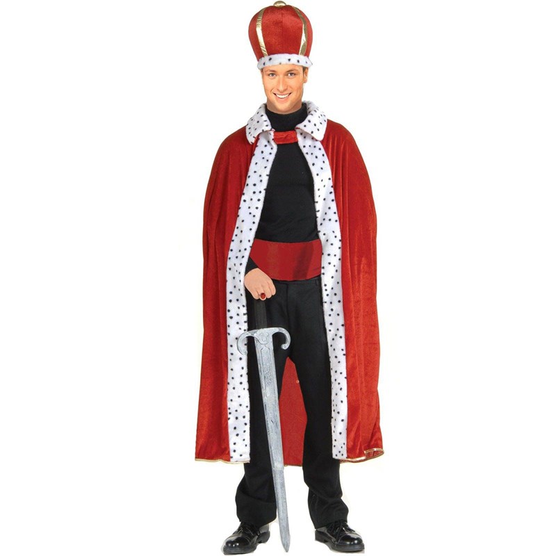 King Robe Crown Adult Costume Kit for the 2022 Costume season.